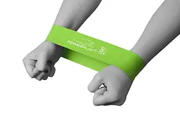 Гумка для фітнесу Mini Power Band 0.8мм. Light (5.5 кг) PowerPlay 50х5 см fit0011929 - мініатюра 3