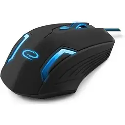 Миша Esperanza MX205 Fighter USB black blue (EGM205B) - мініатюра 3
