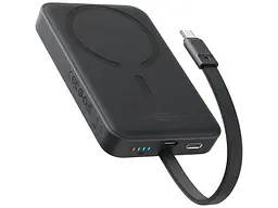 Внешний аккумулятор (павербанк) ANKER MagGo 10000 mAh Black (A1657011, A1657H11)