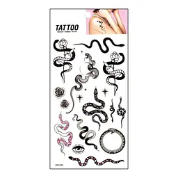 Тимчасове татуювання Snakes Tattoo 1020-HM1593