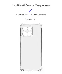 Чохол ArmorStandart Air Force для Honor X6 Camera cover Clear - мініатюра 2