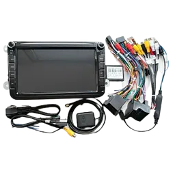 Магнітола штатна XPRO Volkswagen original 8" Android 10.0 QUAD-Core T3 чорний (VW8_5212) - мініатюра 2