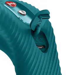 Накладний вібратор Fun Factory LAYA III Bottle Green, ефект постукування пальцем - мініатюра 4