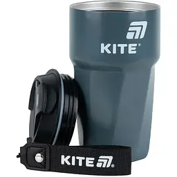 Термокружка Kite 450 мл сіра (K25-1220-1) - мініатюра 2