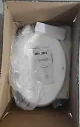 Умивальник підвісний Mixxus Premium Diverse-1201-R 400x215x140 мм з отвором під змішувач та перелив MP6506, Білий - мініатюра 3