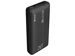 Зовнішній акумулятор Powerbank Tracer 20000 mAh PD20W + QC3.0 (Чорний) - мініатюра 3