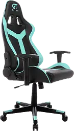 Геймерське крісло GT Racer чорне з ментоловим (X-2527 Black/Mint) - мініатюра 3
