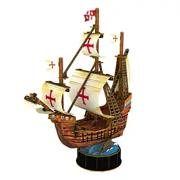 3D Пазл CubicFun Санта Марія, 93 елемента (T4031h) - мініатюра 2