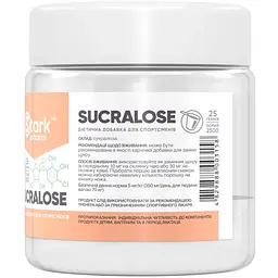 Сукралоза Stark Pharm Sucralose 25 г - мініатюра 2