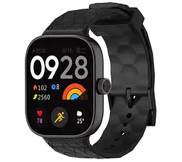 Ремінець Primolux Dimond силіконовий для годинника Xiaomi Redmi Watch 5 / Xiaomi Smart Band 9 Pro - Black - мініатюра 2