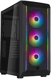 Корпус Fara FA511Z-BG без БЖ 2xUSB3.0 3x120мм ARGB VGA 360мм LCS ready TG Side Pane SilverStone teh0018930