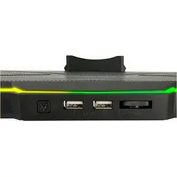 Підставка для ноутбука Esperanza 17" Xalok Notebook RGB Cooling Pad Xa (EGC110) - мініатюра 5