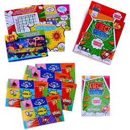 Гра настільна Квест у коробці Комікс Vladi Toys VT5902-04 Різнокольоровий shop (4820234765805) - мініатюра 2