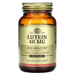 Лютеїн Lutein 40 мг - 30 софтгель