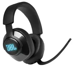 Навушники JBL Quantum 400, Black, Mini jack, USB, мікрофон, динаміки 50 мм, технологія "QuantumSOUND Signature" і "QuantumSURROUND", амбушури з ефектом пам'яті, 1.2 м (JBLQUANTUM400BLK) - мініатюра 3