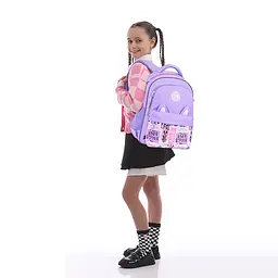 Рюкзак GoPack Education 182M Cute Ears Бузковий (GO26-182M-4) - мініатюра 14