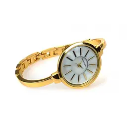Годинник в подарунковій упаковці ANNE KLEIN, золото білий циферблат - мініатюра 2