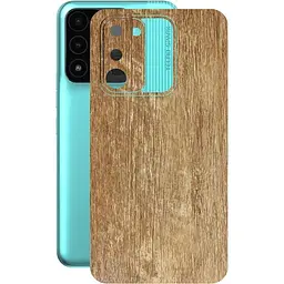 Защитная пленка StatusSKIN для Tecno Spark 8c Корпус Винил Дерево светлое