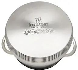 Каструля Krauzer Professional KR-78032 20 см 3.6 л срібляста - мініатюра 3