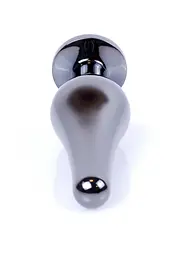 Анальна пробка B-Series HeavyFun Dark Silver 9.5 см (зелений) - мініатюра 14