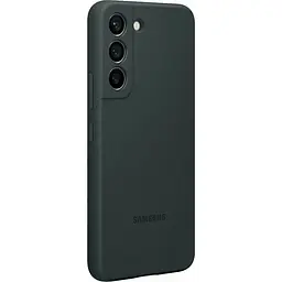 Оригінальний силіконовий чохол Samsung Silicone Cover для Samsung Galaxy S22 Plus (S906) EF-PS906TGEGRU Forest Green - мініатюра 7