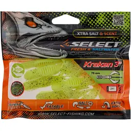 Силікон Select Kraken 3" #241 (5 шт/уп) - мініатюра 2