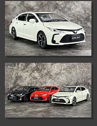 Колекційна металева модель автомобіля АвтоЕксперт Toyota Corolla з інерцією, світлом та звуком 1:32 - мініатюра 6
