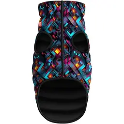Курточка для собак WAUDOG Clothes малюнок "Нескінченні світи", XS30, В 43-46 см, С 27-30 см
