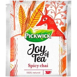 Чай чорний Pickwick, з ройбушем та прянощами, 26 г (15 шт. х 1,75 г) (907486) - мініатюра 2