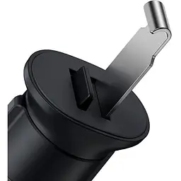 Тримач Baseus Metal Age II Gravity Car Mount (Air Outlet Version) (SUJS000001) чорний - мініатюра 6