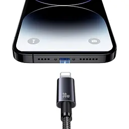 Кабель Usams US-SJ662 USB-C to Lightning 30W 3A 1.2m Tarnish (SJ662USB01) [138986] - мініатюра 4