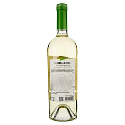 Вино Koblevo Bordeaux Мрія, біле, напівсолодке, 9-13%, 0,75 л - мініатюра 2