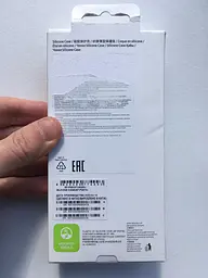 Оригінальний силіконовий чохол для Samsung Galaxy S23 Plus (6.6") Samsung Silicone Case EF-PS916TUEGRU Cotton - мініатюра 4