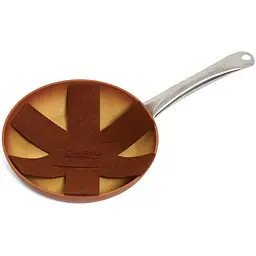Сковорода Heinner Ceramica Do Brazil з антипригарним покриттям 24 см коричнева (HR-BET-ERH24) - мініатюра 5