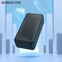 Зовнішній акумулятор Borofone BJ56B Graceful 30000mAh 22.5W Black [130219] - мініатюра 4