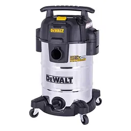 Пилосос професійний DeWalt 750 Вт 2400 л/хв контейнер 30 л 8.4 кг - мініатюра 2