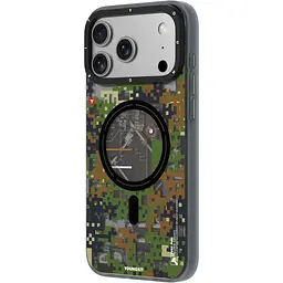 Чохол YoungKit Camouflage with Magnetic Ring для Apple iPhone 17 Pro Jungle Camo [168235] - мініатюра 3