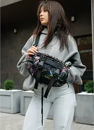 Сумка бананка велика поясна Sambag 38х21 см sum0023767 - мініатюра 1