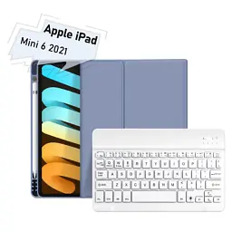 Чохол до планшета BeCover with keyboard Apple iPad Mini 6 2021 Purple (712991)