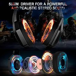 Навушники Onikuma Gaming with RGB LED K10 7.1 - мініатюра 5