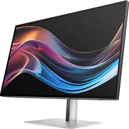Монітор TFT 27 HP S7 Pro 727pk, IPS Чорний, 4K UHD, HDMI, DP, USB-C, RJ-45, HAS, Pivot, чорно-сріблястий - мініатюра 3