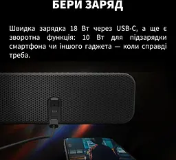 Портативна акустика Klipsch Portable Speaker Detroit Black (1072202) - мініатюра 15