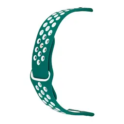 Ремінець Nike Sport Apple Watch 38/40/41 мм Dark Green White S - мініатюра 2