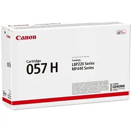 Картридж Canon 057H LBP223dw/226dw/228x/MF443dw/445dw/446x/449x Black (3010C002)