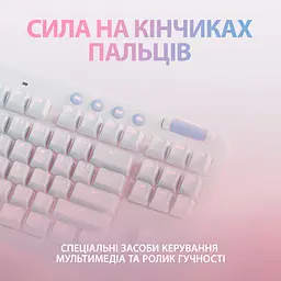 Клавіатура Logitech G715 Wireless Gaming Tactile White (920-010465) [74287] - мініатюра 5