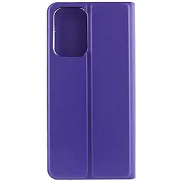 Шкіряний чохол-книжка GETMAN Elegant (PU) для Motorola Moto G32 Фіолетовий - мініатюра 3