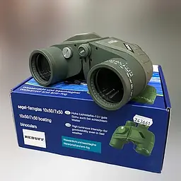 Водонепроникний бінокль Rebuff 7x50 з компасом та далекомірною сіткою - мініатюра 2