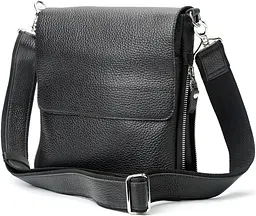Чоловіча шкіряна сумка SHVIGEL 22х25,5х3-6,5 см sum0012620
