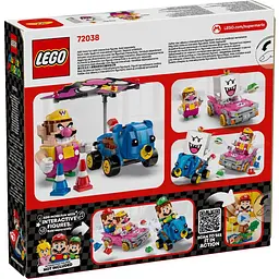 Конструктор LEGO Super Mario Mario Kart Wario та King Boo 512 деталей (72038) - мініатюра 11