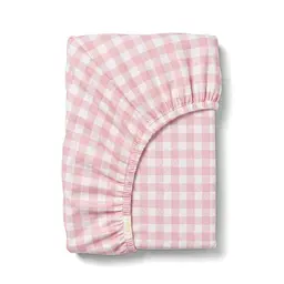 Простирадло на резинці 180х200х30 PINK CHECK COSAS (4822052424483)